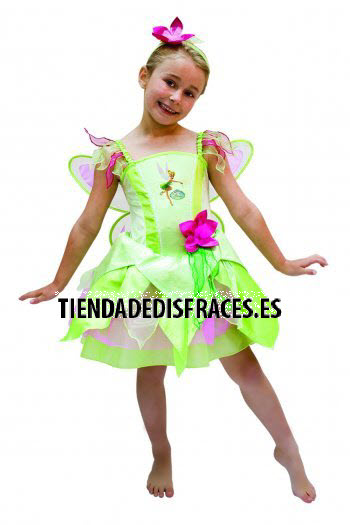Disfraz de Campanilla T-3/4 Años Disfraz de Campanilla T-3/4 Años