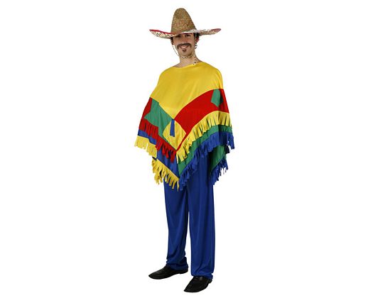 Disfraz de mejicano, adulto Disfraz de mejicano, adulto