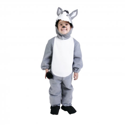Disfraz de Burrita infantil 0-3 años, talla 0