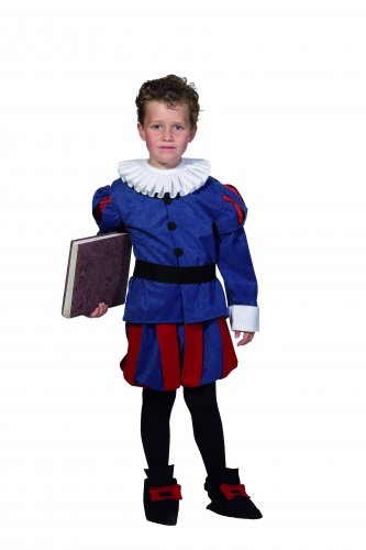 Disfraz de Cervantes Infantil talla 7 - 9 años, talla 3