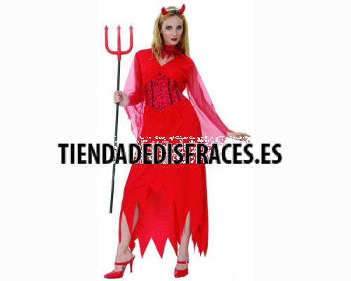Disfraz de Demonia Talla S diablesa