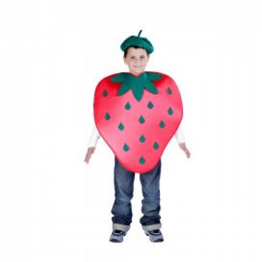 Disfraz de Fresa, 0-3 años, talla 0