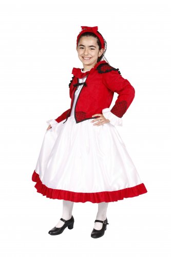 Disfraz de Goyesca infantil talla 5 a 7 años, talla 2