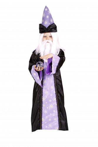 Disfraz de Mago infantil talla 3 a 5 años, talla 1