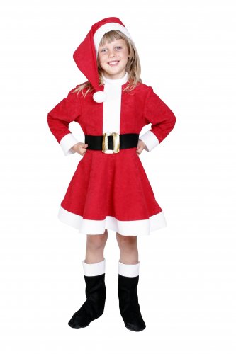 Disfraz de Mamá Noel infantil 5-7 años talla 2