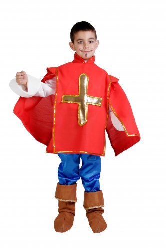 Disfraz de Mosquetero Talla 5 a 7 años, talla 2