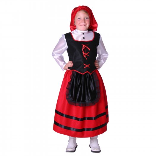 Disfraz de Pastora infantil 7-9, talla 3