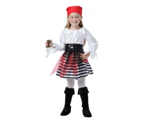 Disfraz de Pirata Niña 4-6 años Disfraz de Pirata Niña 4-6 años