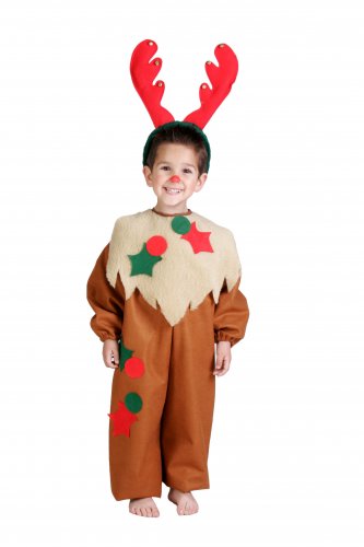 Disfraz de Reno infantil talla 5-7 años, talla 2