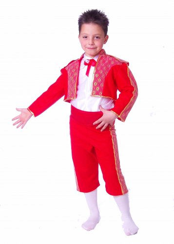 Disfraz de Torero Infantil talla 5 a 7 años, talla 2