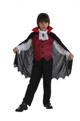 Disfraz de Vampiro Fantasmitas infantil talla M (7 a 10 años)