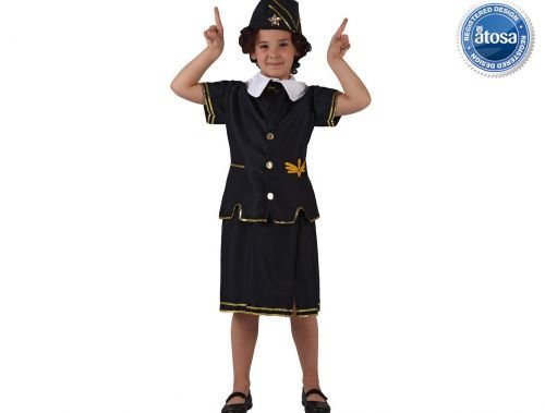 Slp disfraz de azafata de vuelo Talla 1 (3 – 4 años)