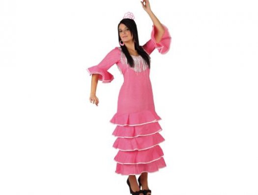 Disfraz de bailaora flamenca Talla 3 (XL-XXL)