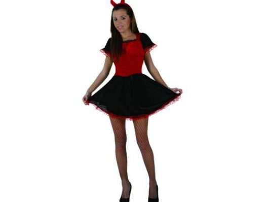 Disfraz de demonia sexy, adulto m-l talla 2