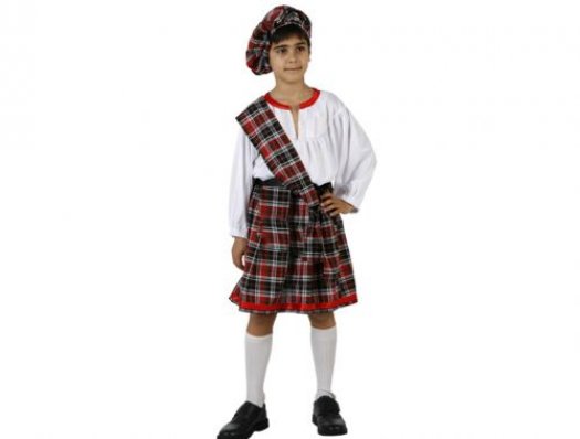 Disfraz de escoces niño 10-12 años talla 4