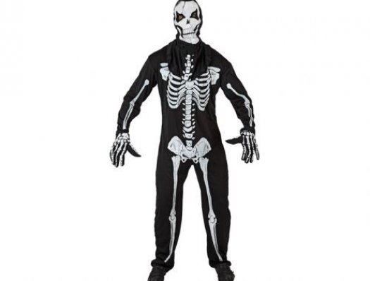 Disfraz de esqueleto viviente adulto talla 2 (M-L)