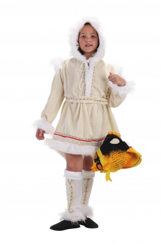 Disfraz de esquimal niña talla 5 (11-13 años)