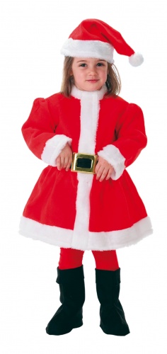 Disfraz de mamá noel infantil talla 0 (1-3 años)