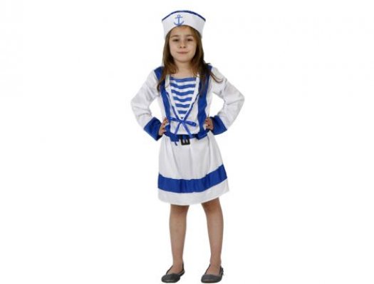 Disfraz de marinera Talla 3 (7 – 9 años)