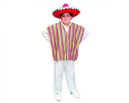 Disfraz de mejicano 7-9 años