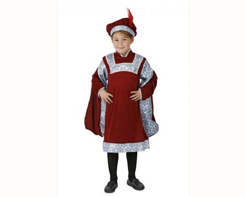 Disfraz de noble renacentista, 7-9 años