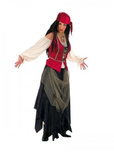Disfraz de pirata corsaria valorius Talla S 
