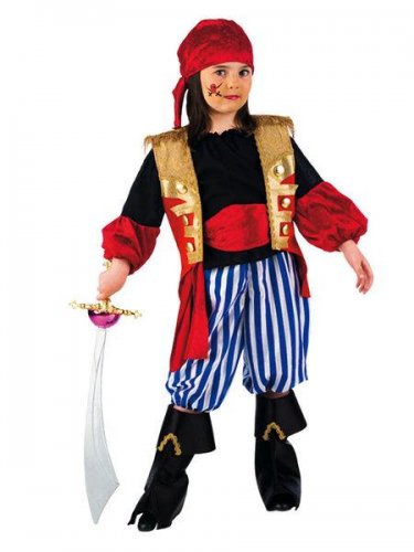 Disfraz de pirata saqueadora