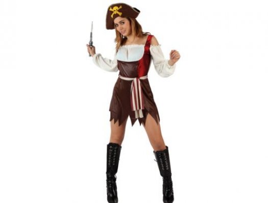 Disfraz de pirata super sexy adulto Talla 3 (XL-XXL)