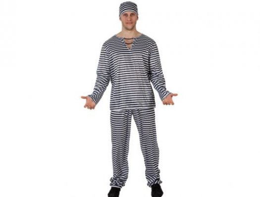 Disfraz de preso adulto xxl