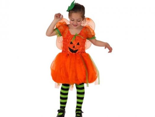 Disfraz de calabaza con alas niña Talla 3 (7 – 9 años)