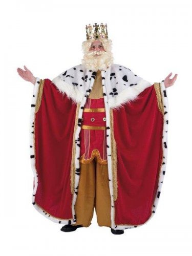 Disfraz de rey melchor Talla XL