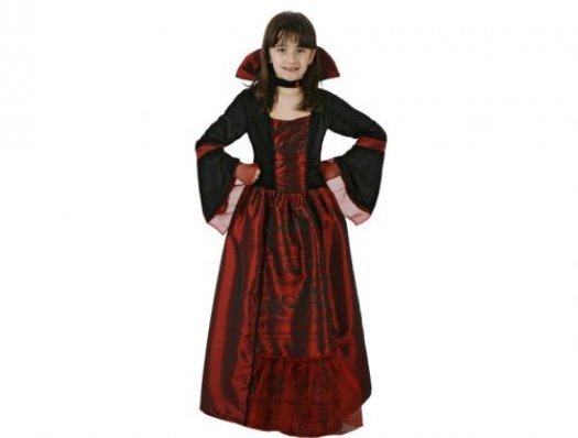 Disfraz de vampiresa gotica Talla 4 (10 – 12 años) Disfraz de vampiresa gotica Talla 4 (10 – 12 años)