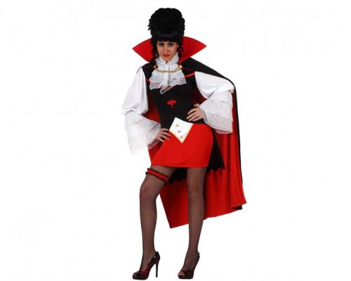 Disfraz de vampiresa sexy, adulto Talla 3 (XL-XXL)