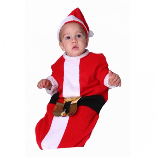 Saquito Papa Noel 6 meses