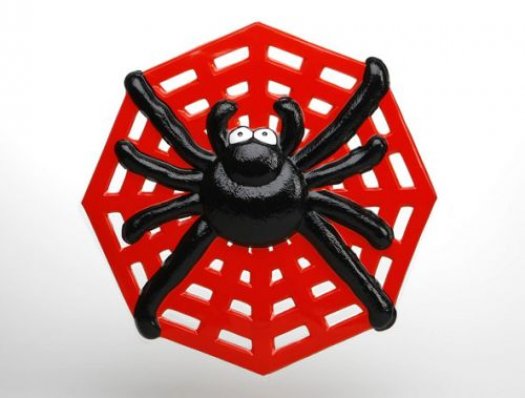 Decoracion pared pvc halloween- araña