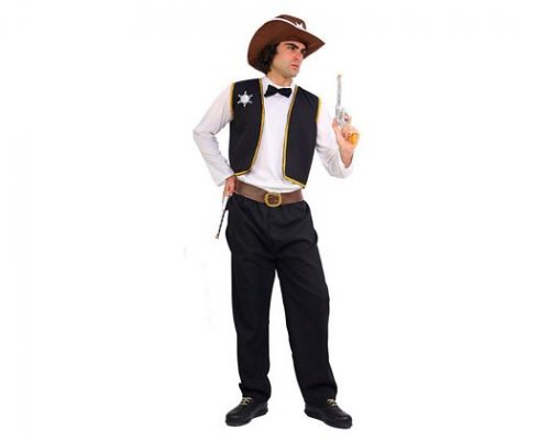 Disfraz de sheriff, adulto Disfraz de sheriff, adulto