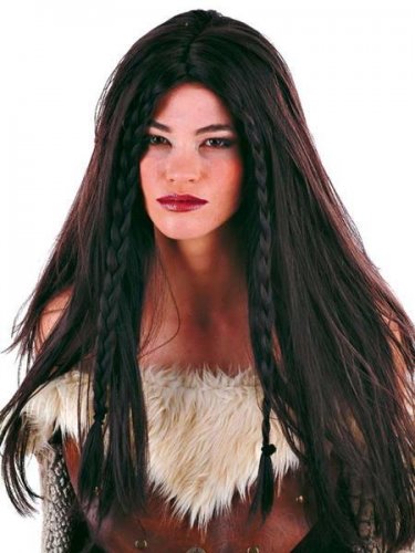 Peluca guerrera medieval