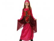 comprar Disfraz de dama medieval rosa, 10-12 años talla 2