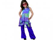 comprar Disfraz de hippie niña Talla 4 (10 – 12 años)
