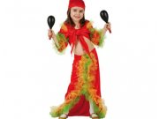 comprar Disfraz de salsa niÑa rojo, 3-4