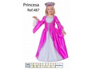 comprar Disfraz de Princesa Fucsia talla 5 a 7 años