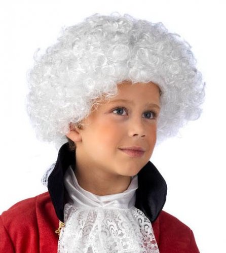 peluca epoca niño Talla única